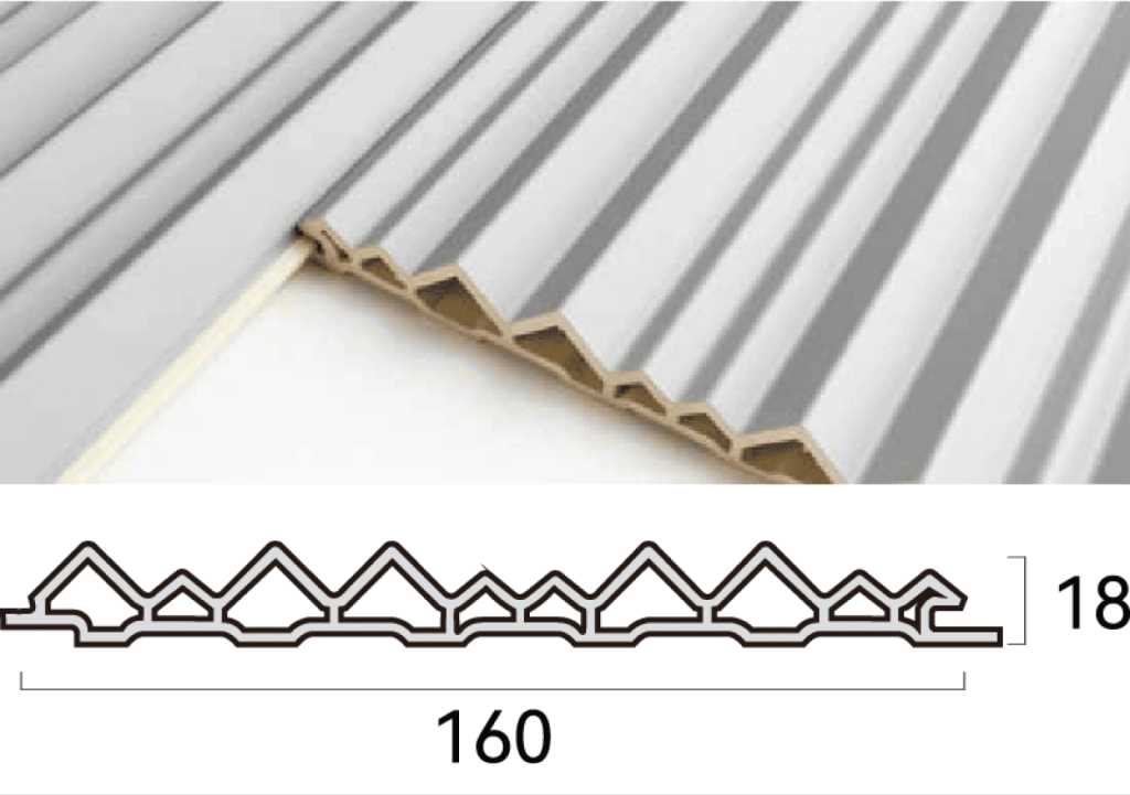 160 Triangle Fluted Panel – The Future Wall